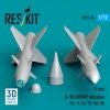 RESKIT RS72-0574 R-98 MR/MT missiles (2 pcs) (3D Printed) 1/72